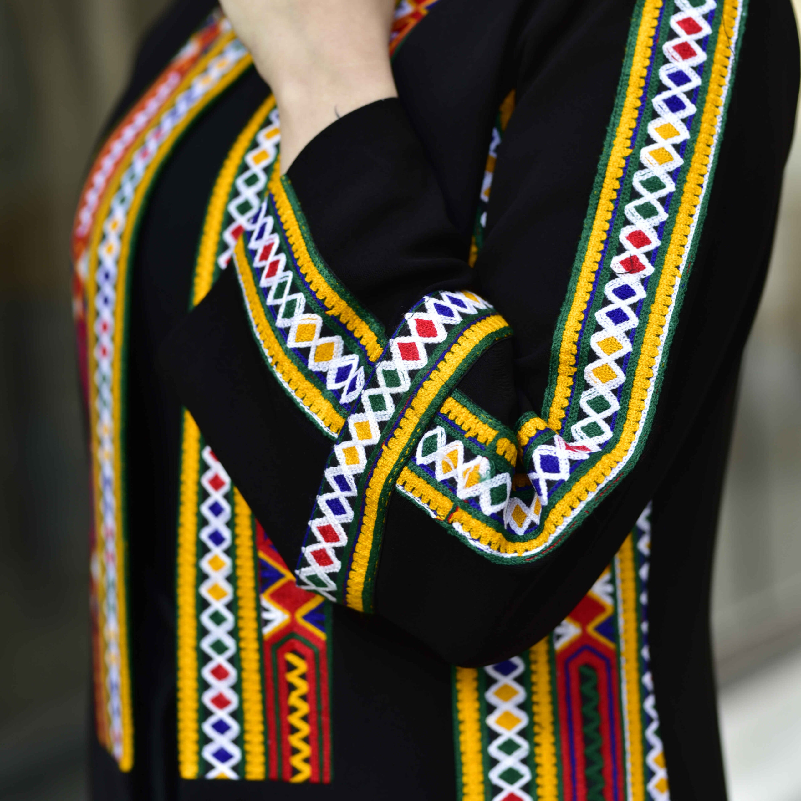 Manteau persan brodé & pantalon modèle Jasmine