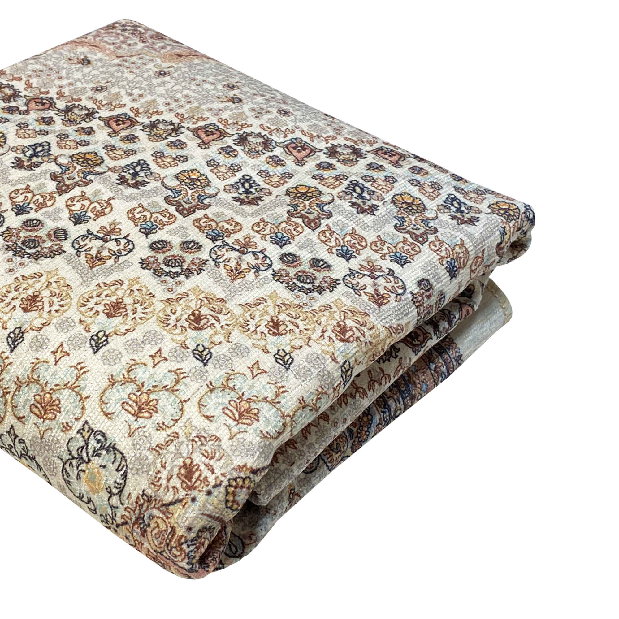 Grand tapis de sol intérieur de style bohème persan Zarbaf