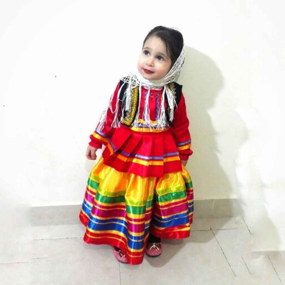 Ensemble de Vêtements Traditionnels Gilani pour Femmes Perses