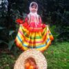 Ensemble de Vêtements Traditionnels Gilani pour Femmes Perses