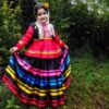 Ensemble de Vêtements Traditionnels Gilaki pour Filles Perses