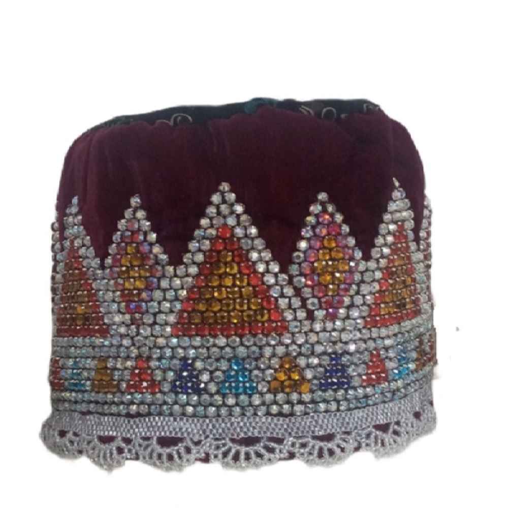 Chapeau Ethnique Persan Fait Main - Mahali du Khuzestan