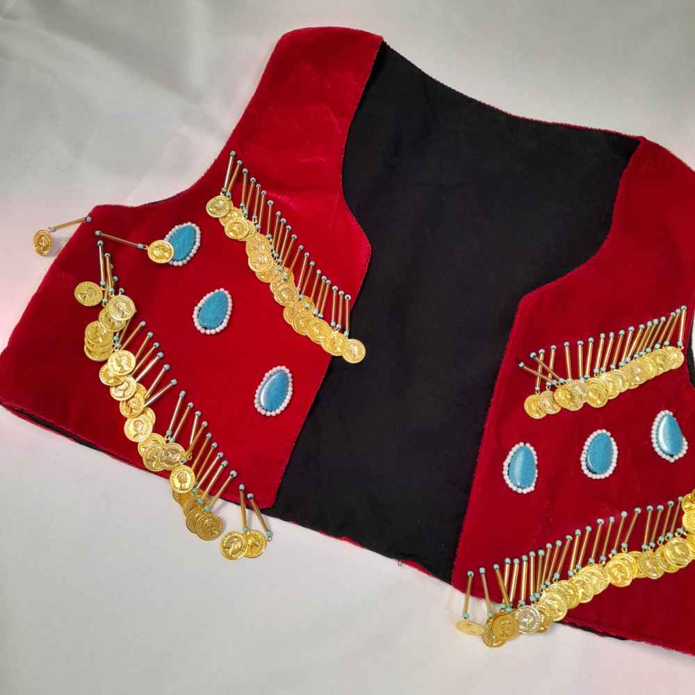 Gilet persan tissé à la main modèle Dorin