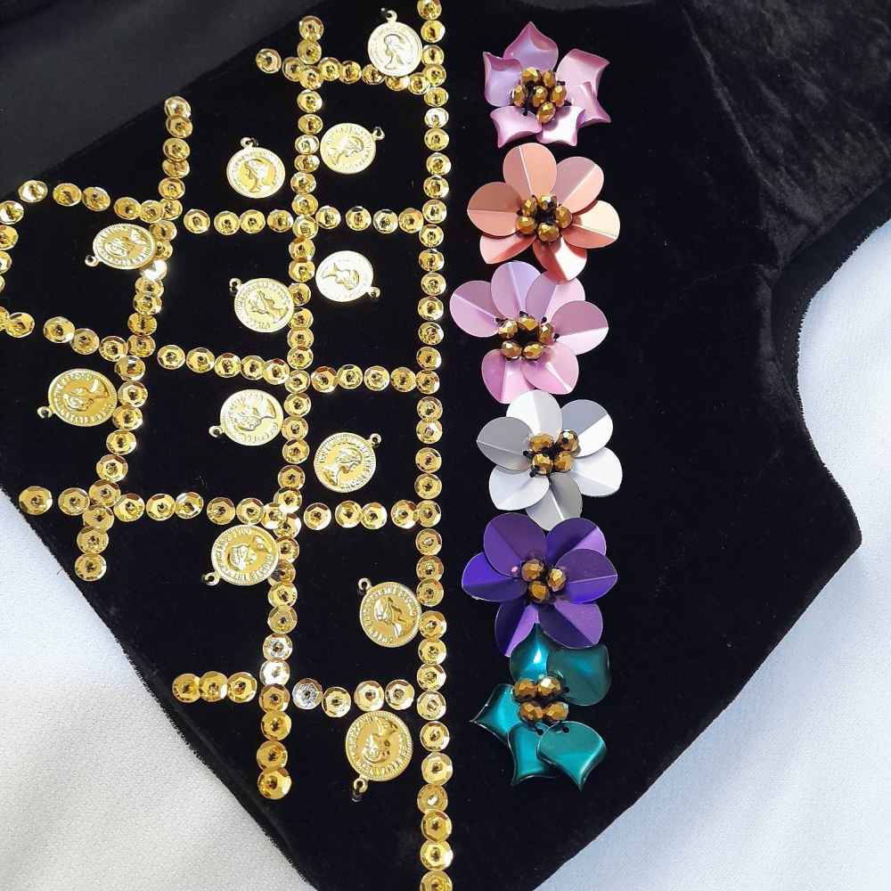 Gilet persan tissé à la main modèle Mahsa