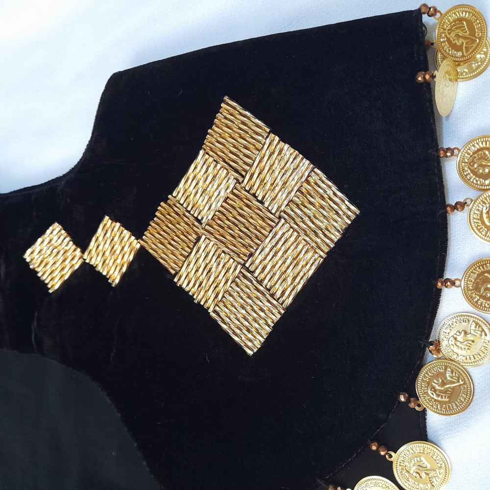 Gilet persan tissé à la main modèle Poolak