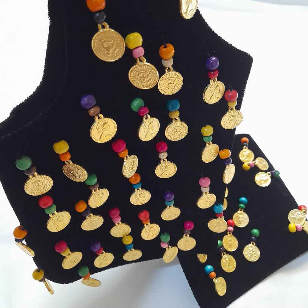 Gilet persan tissé à la main modèle Raha