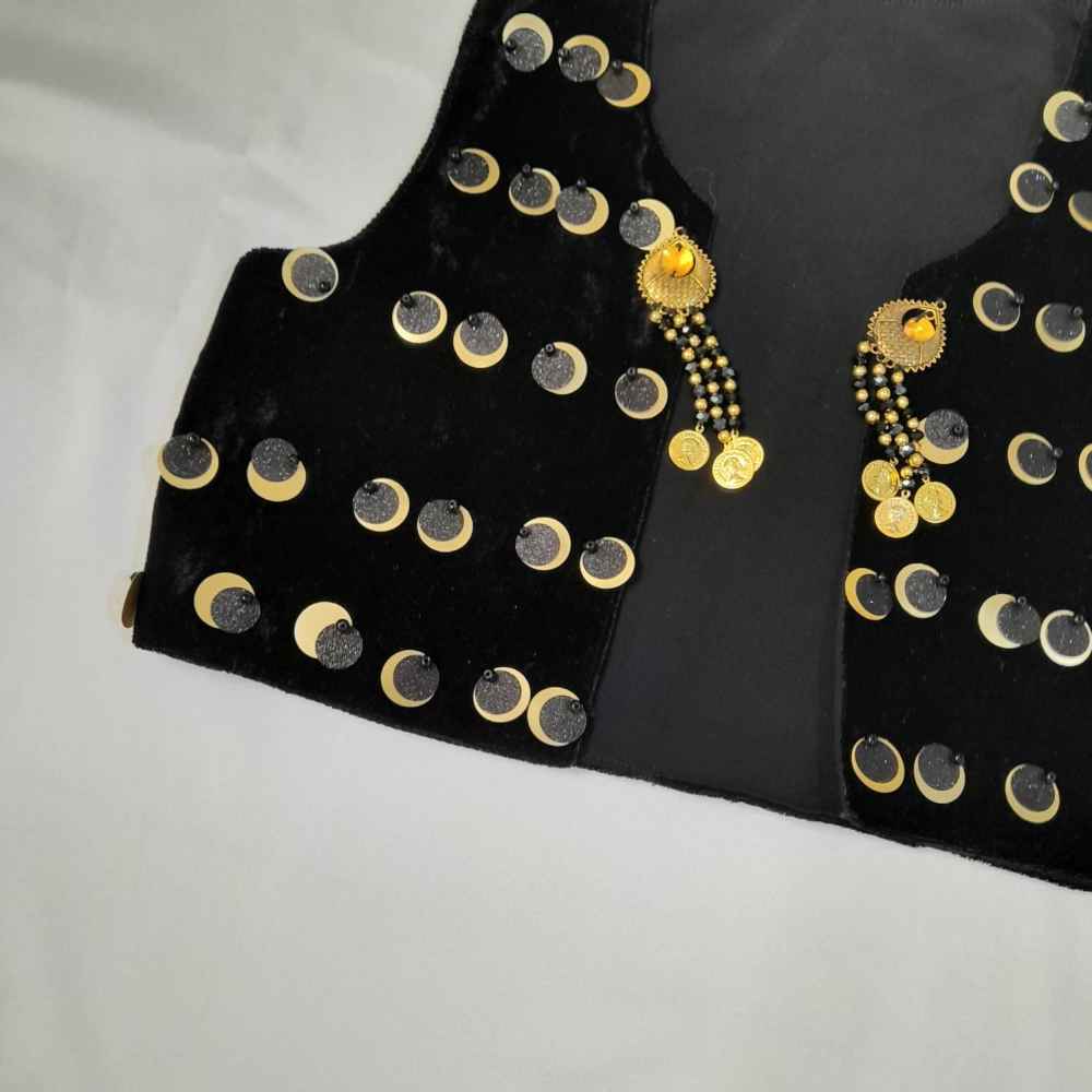 Gilet persan tissé à la main modèle Zarrin