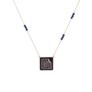 Collier plaqué or persan Homa
