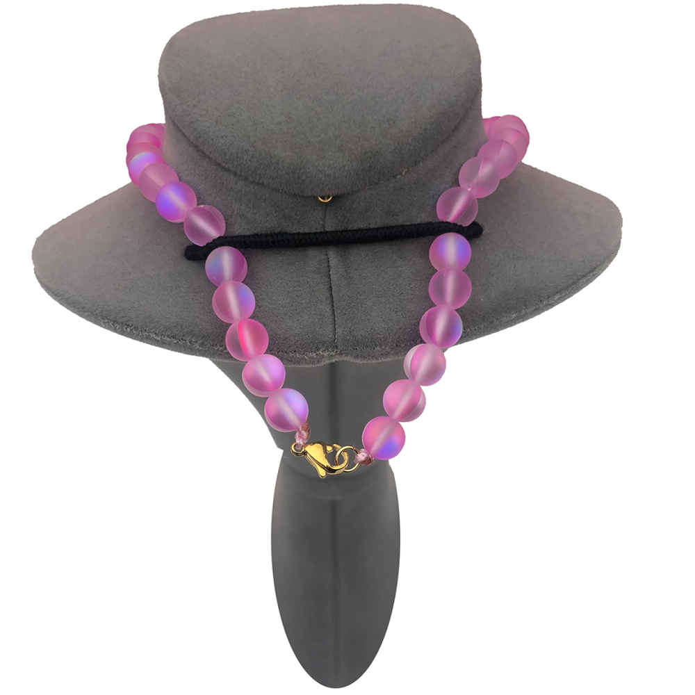 Collier plaqué or persan Amour