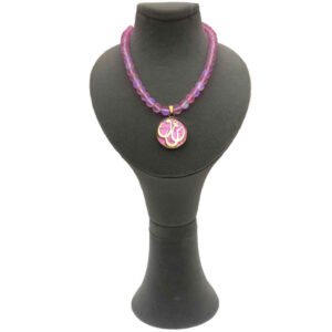 Collier plaqué or persan Amour
