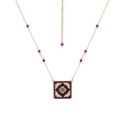 Collier plaqué or persan Parvaneh