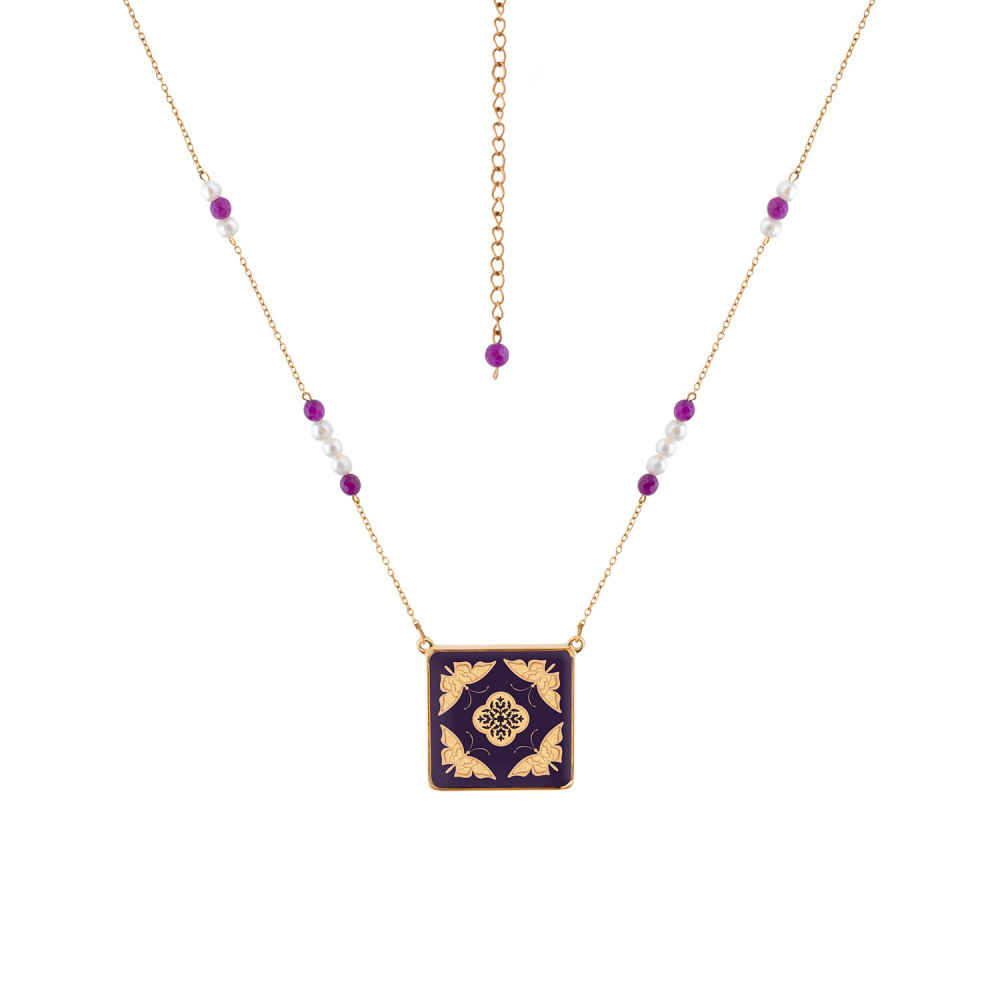 Collier plaqué or persan Parvaneh