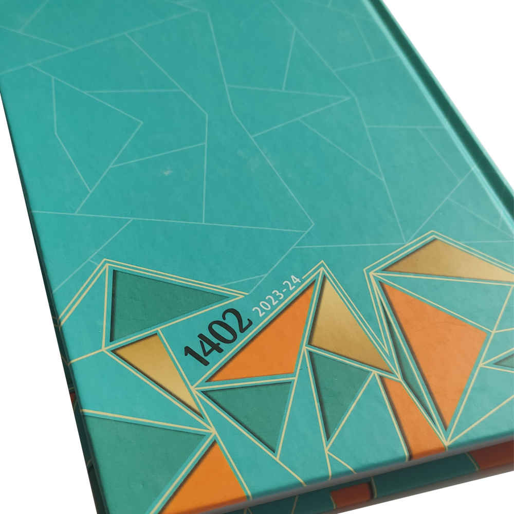 Planificateur persan avec calendrier de bureau modèle Nuage