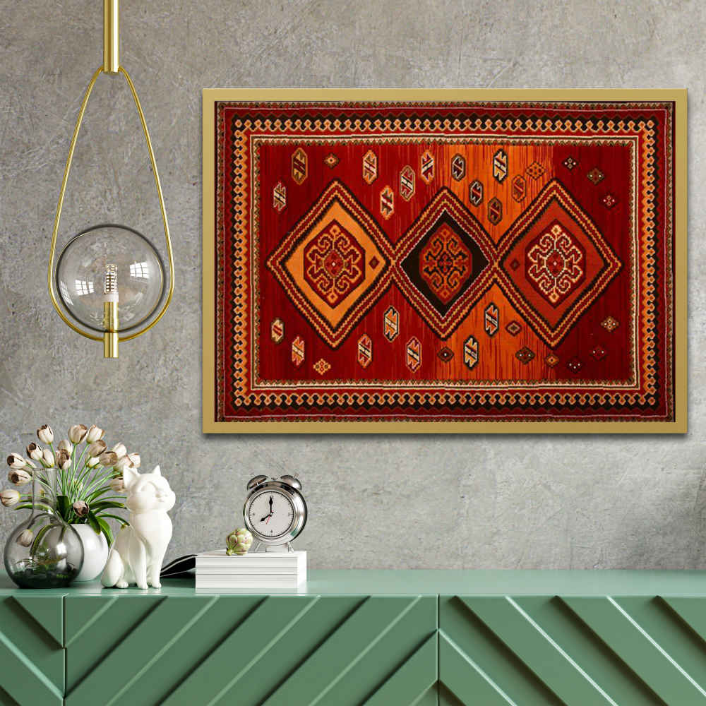 Toile d'art persane - Farsh Irani imprimée