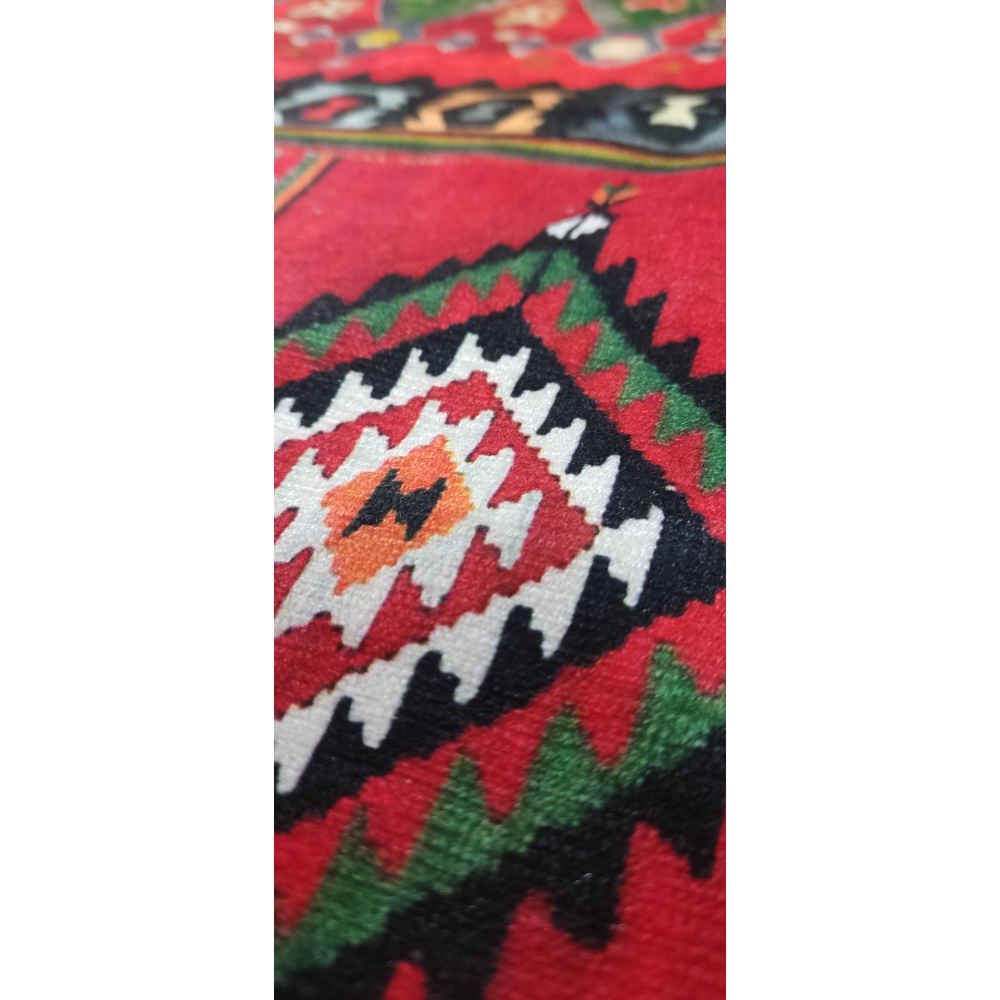 Grand tapis de sol intérieur de style bohème persan Elena