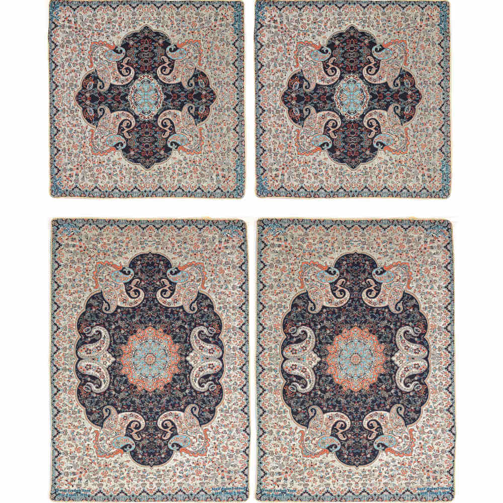 Ensemble de couvre-lit persan – Style oriental taille double avec tissu Termeh – Toranj