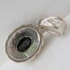 Pendentif en argent persan style classique avec pierre précieuse Agate Laya