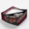 Sac de rangement en velours – Modèle Erika (x2)