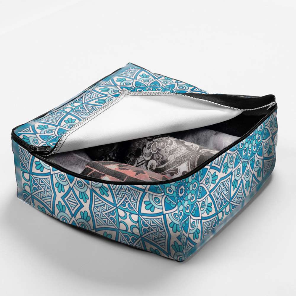 Sac de rangement en velours pour vêtements – Modèle Gonbad (x2)