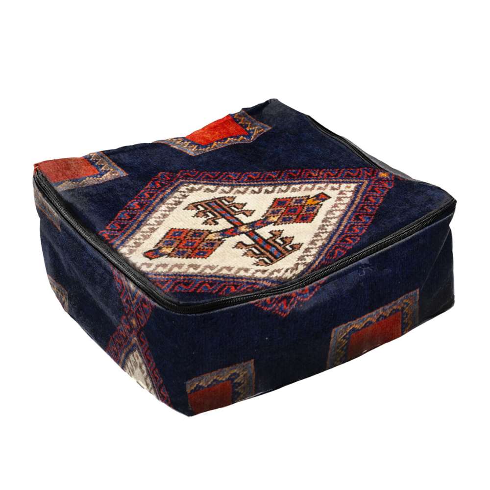 Boîte de rangement en velours – Modèle Sirjan (x2)