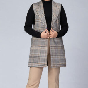 Blazer sans manches mode pour femmes Modèle Mehrsa