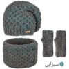 Ensemble Bonnet et Écharpe Tricotés pour Femme Modèle Farah