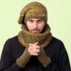 Ensemble Bonnet et Écharpe Tricotés pour Femme Modèle Farah