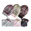 Ensemble Bonnet et Écharpe Tricotés pour Femme Modèle Helia