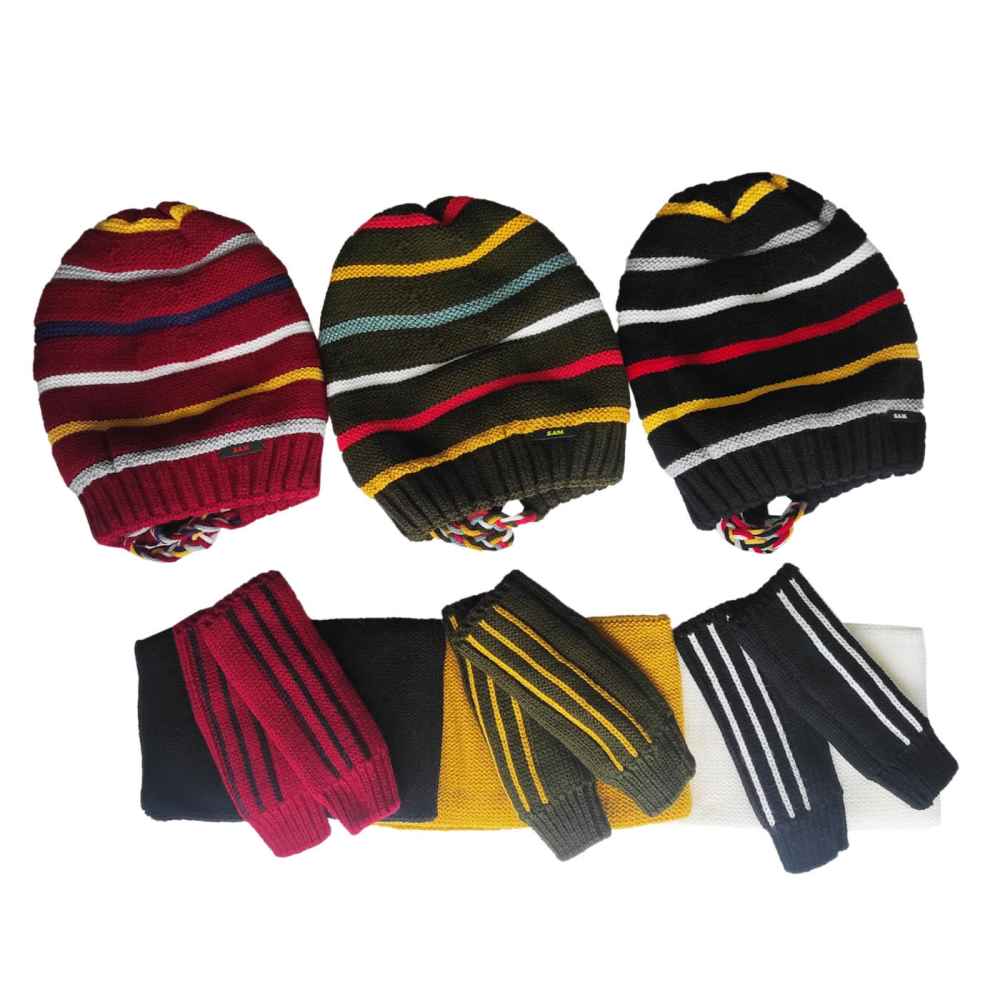 Ensemble Bonnet et Écharpe Tricotés pour Femme Modèle Hiva