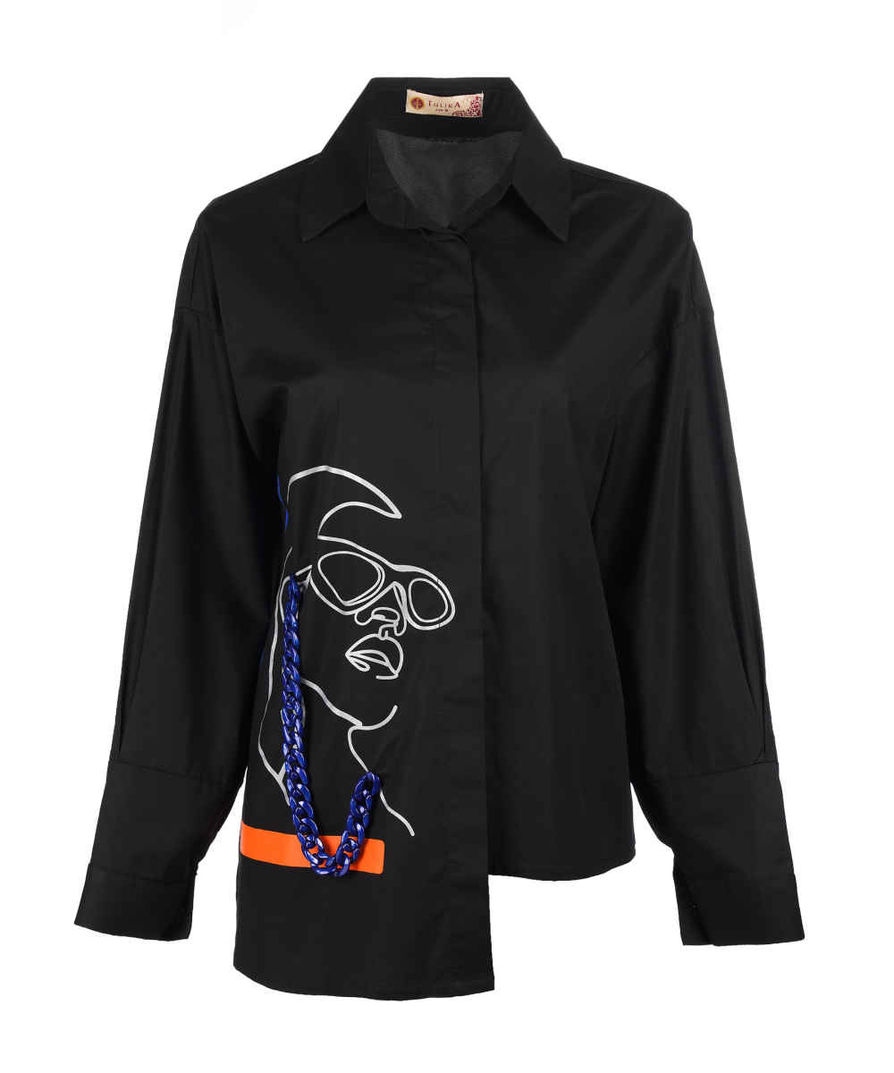 Blouse à manches longues pour femmes Modèle Nafas