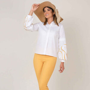 Blouse à manches longues pour femmes Modèle Raaz