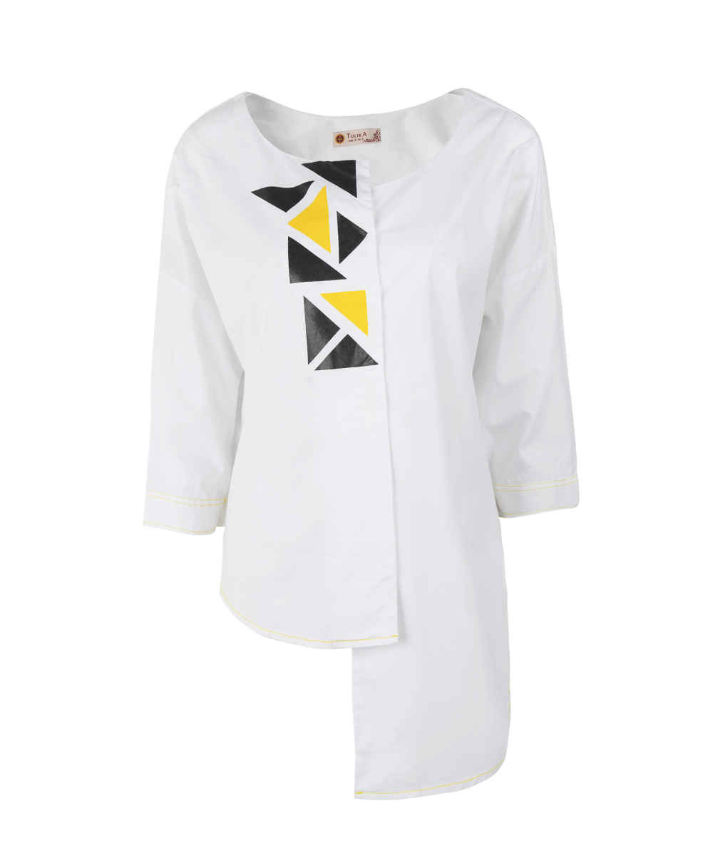 Blouse à manches longues pour femmes Modèle Tulika