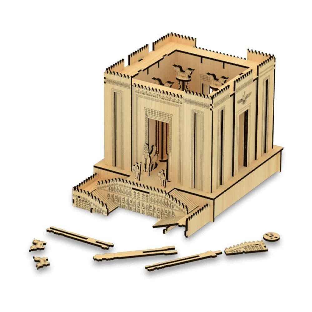 105-Pièces Puzzle 3D : Porte des Nations de Persépolis – Modèle architectural