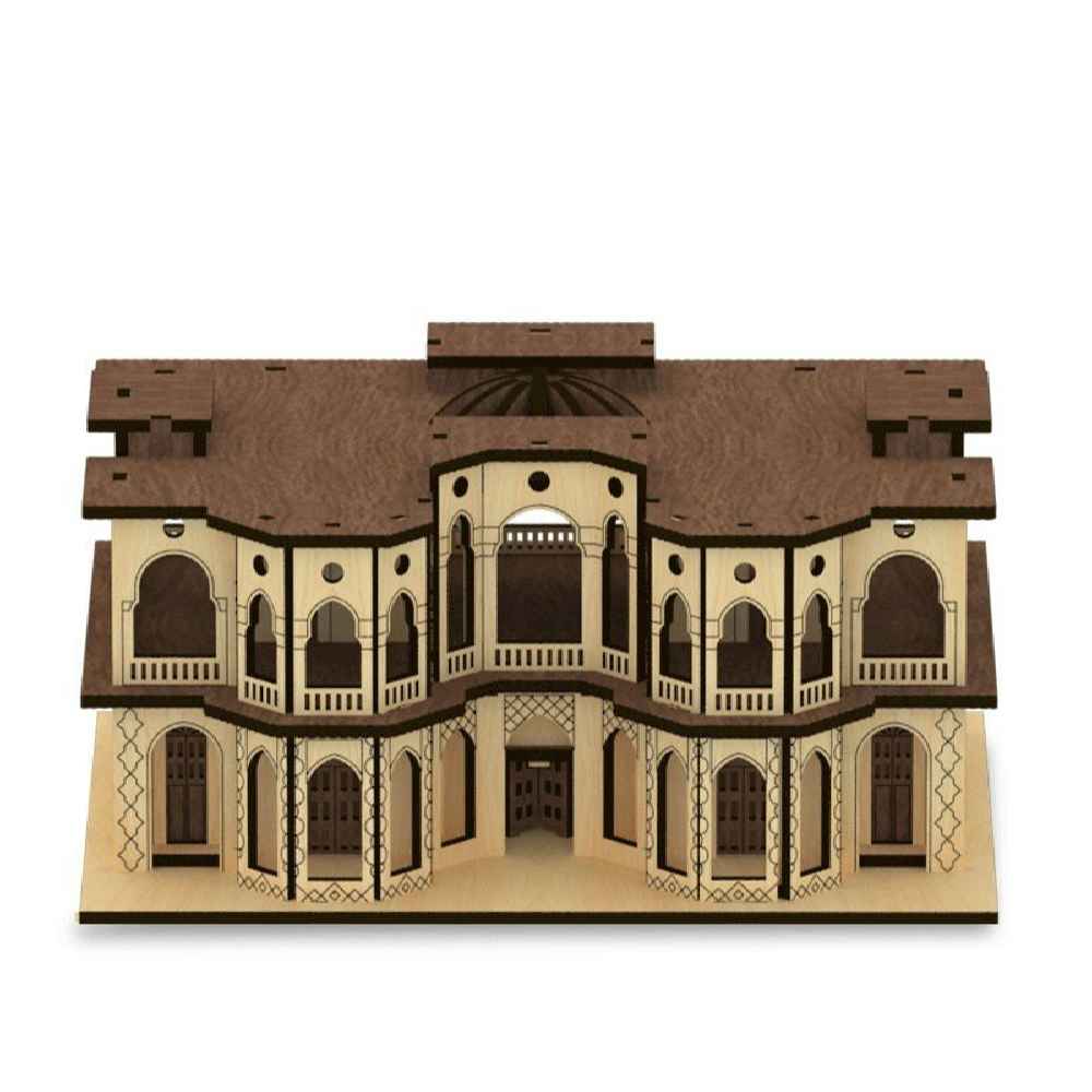 111-Pièces Puzzle 3D : Jardin Shazdeh Mahan – Réplique détaillée