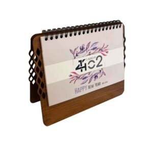 Modèle de calendrier de bureau persan 1402 Farimah