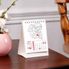Modèle de calendrier de bureau miniature persan 1402 Rêve