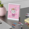 Modèle de calendrier de bureau miniature persan 1402 Fantasy