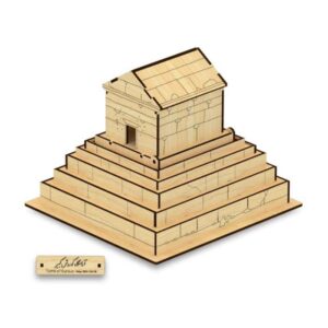 40-Pièces Puzzle 3D : Tombe de Cyrus le Grand – Réplique historique
