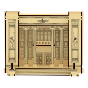 53-Pièces Puzzle 3D : Banque Melli Iran – Réplique architecturale