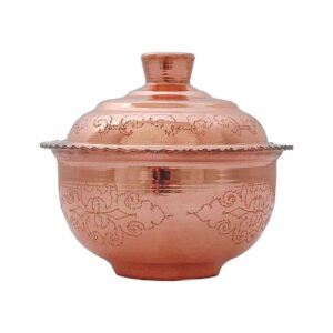 Sucrier persan artisanal en cuivre – Martelé