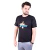 T-shirt islamique pour musulmans noir Calligraphie Ya Abu Fadhl Al-Abbas