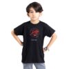 T-shirt islamique pour enfants noir Calligraphie Ali al-Asghar