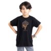 T-shirt islamique pour enfants noir Calligraphie Imam al-Sajjad