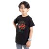 T-shirt islamique pour enfants noir Calligraphie Abalfazl al-Abbas