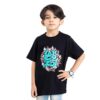 T-shirt islamique pour enfants noir Calligraphie Ali al-Asghar