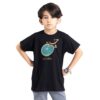T-shirt islamique pour enfants noir Calligraphie Ya Hussain