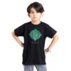 T-shirt islamique pour enfants noir Calligraphie Amir al-Mu'minin Ali