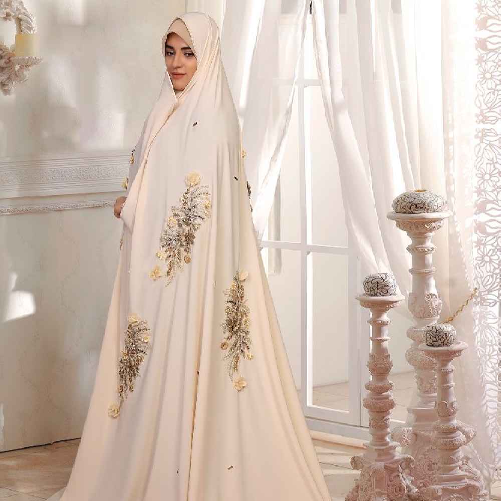 Iranian Bride's Wedding Tchador Model Katayoun