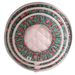 Damkoni – Bonnet de Riz Iranien – Attrape-Vapeur pour Couvercle Ensemble de 3 – Modèle Karin