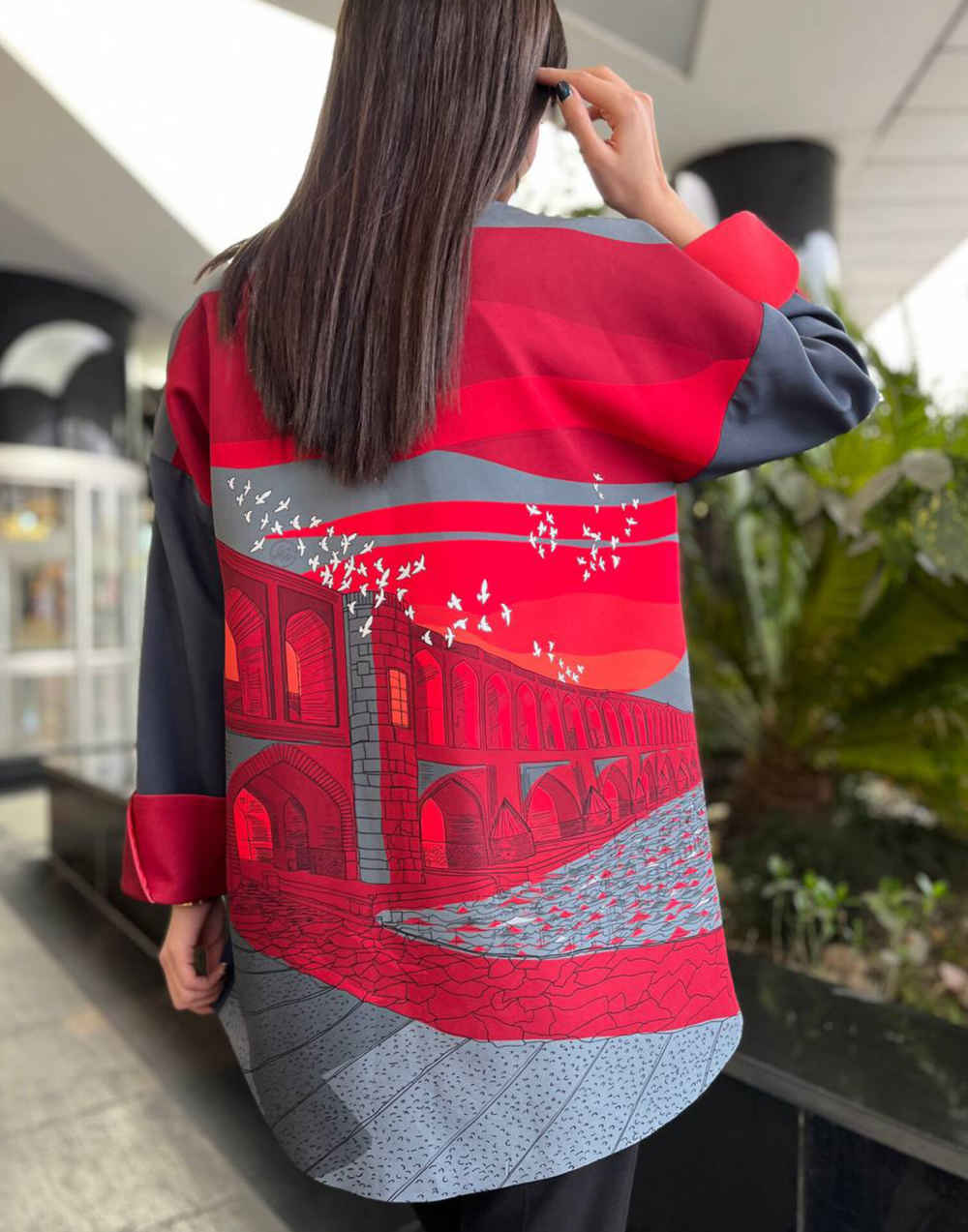 Manteau persan modèle Isfahan